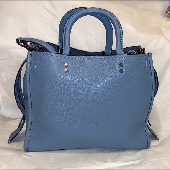 NWT Coach 1941 Leather Rogue. 38124 Blue New - Picture 2 of 8